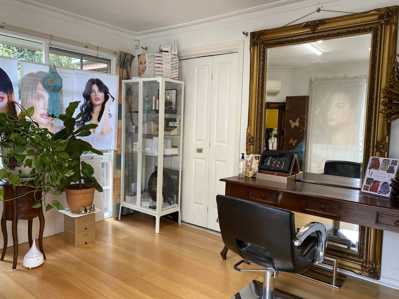 Salon interior at Vivienne's Hair & Beauty